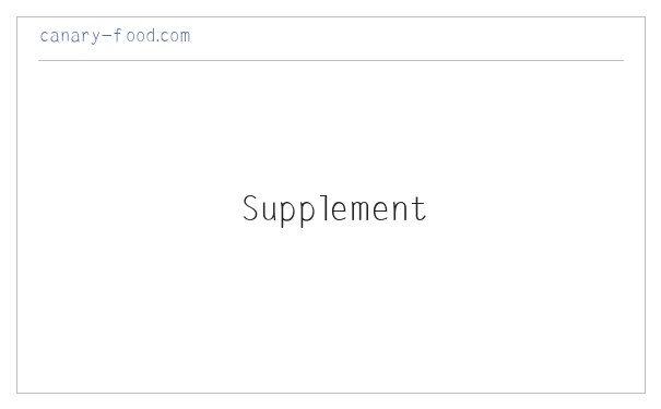 Canary Food Canary Seed Canary Eggfood Vitamins Supplement 缩略图